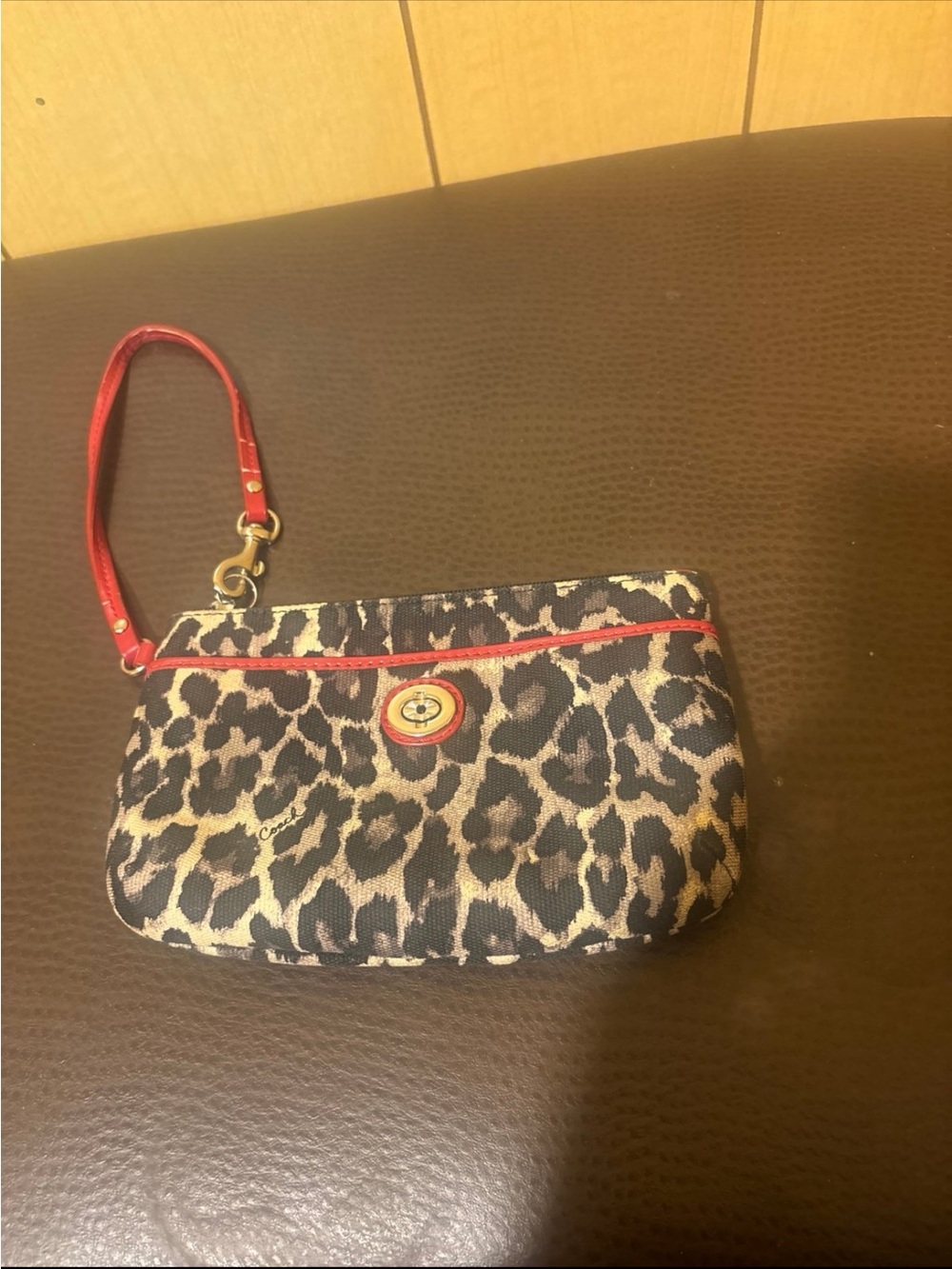 Coach wristlet